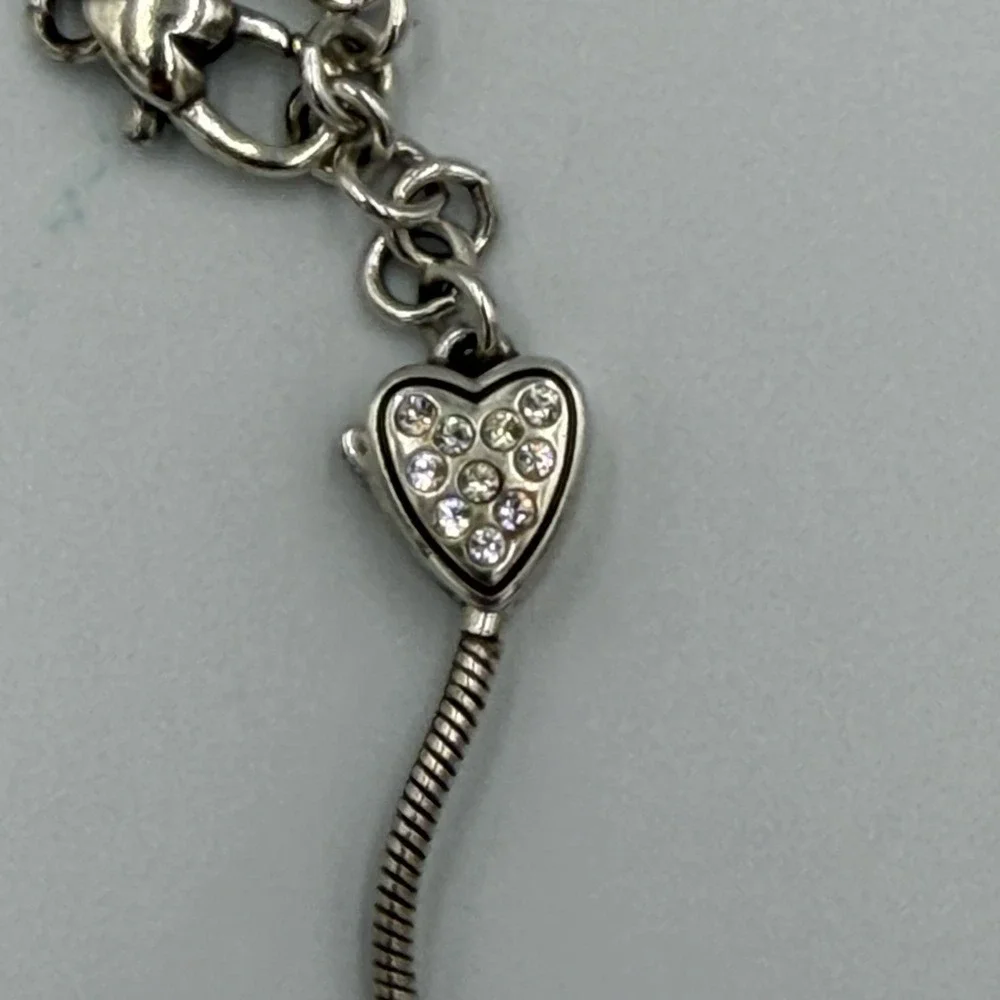 BRIGHTON‎ JEWELRY LOT 3 Bracelets 1 Necklace Silver